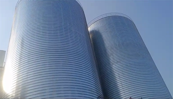 忻州2座混凝土高架卷板仓